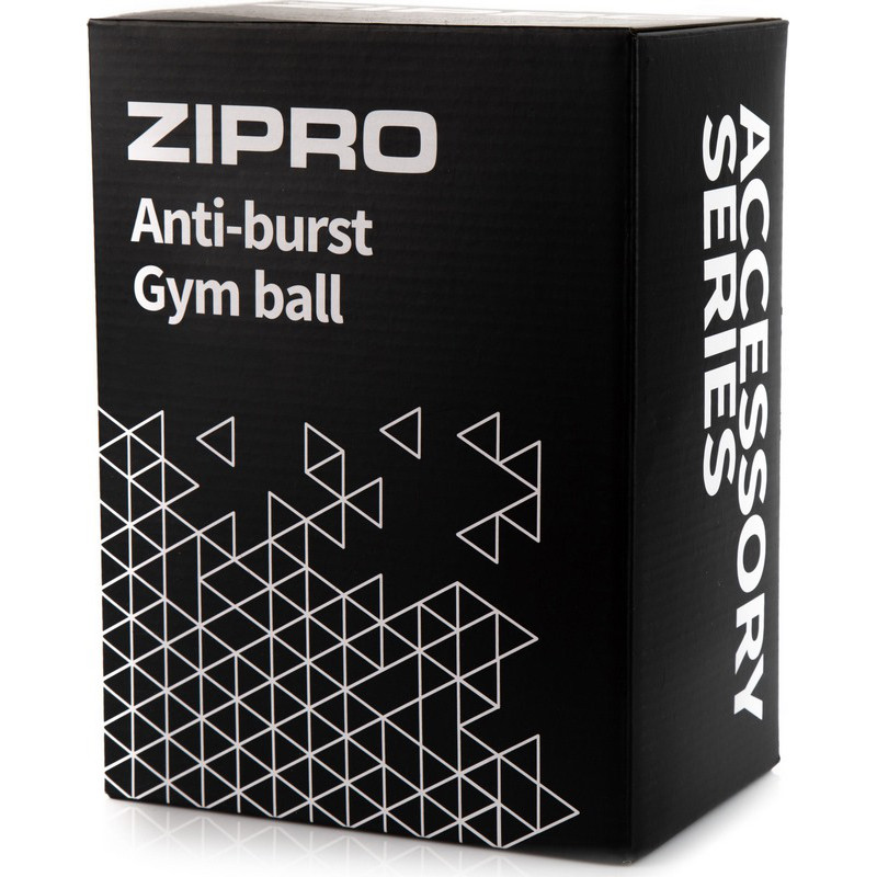 Мяч гимнастический Anti-Burst Zipro 5901793678283 черный 55 см