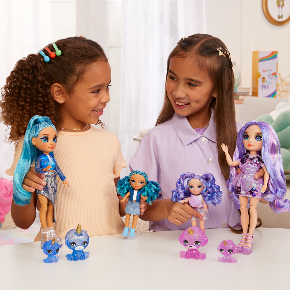 Игровой набор с куклой «Радуга» Rainbow High 531203 серии «Littles» с аксессуарами