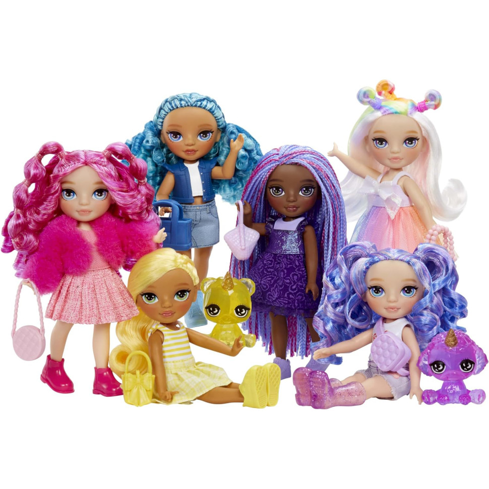 Игровой набор с куклой «Радуга» Rainbow High 531203 серии «Littles» с аксессуарами
