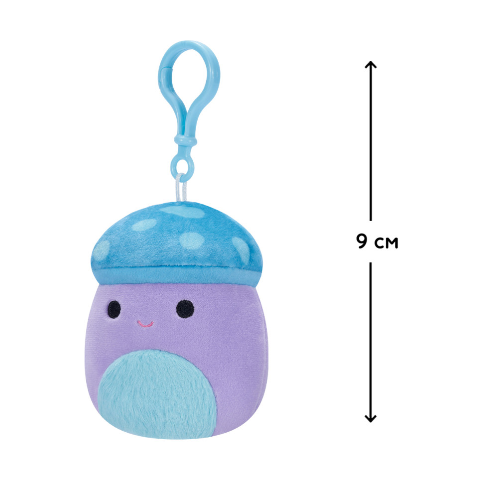 М'яка іграшка Гриб Пайл Squishmallows SQCP00149 на кліпсі 9 см