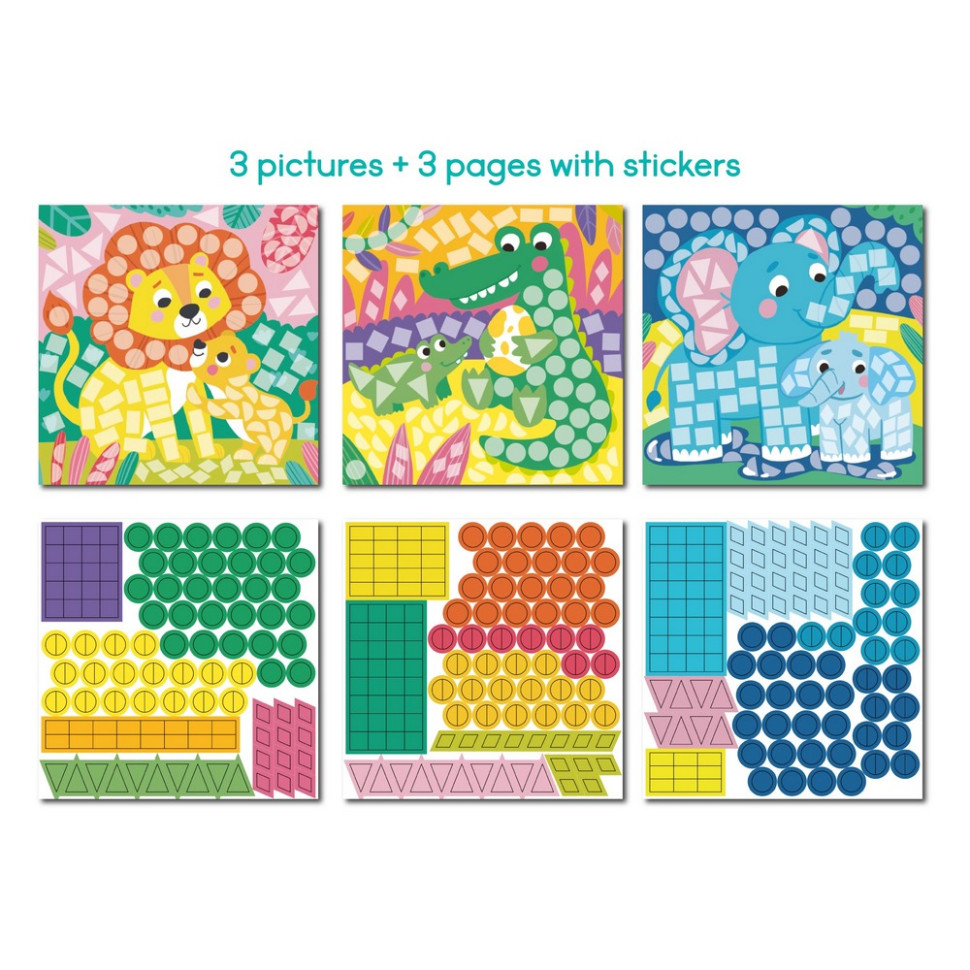 Дитячий набір для творчості мозаїка