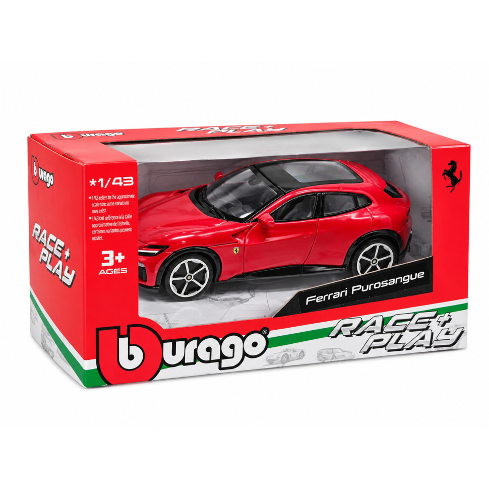 Коллекционная автомодель FERRARI Bburago 18-36100-17, 1:43 масштаб
