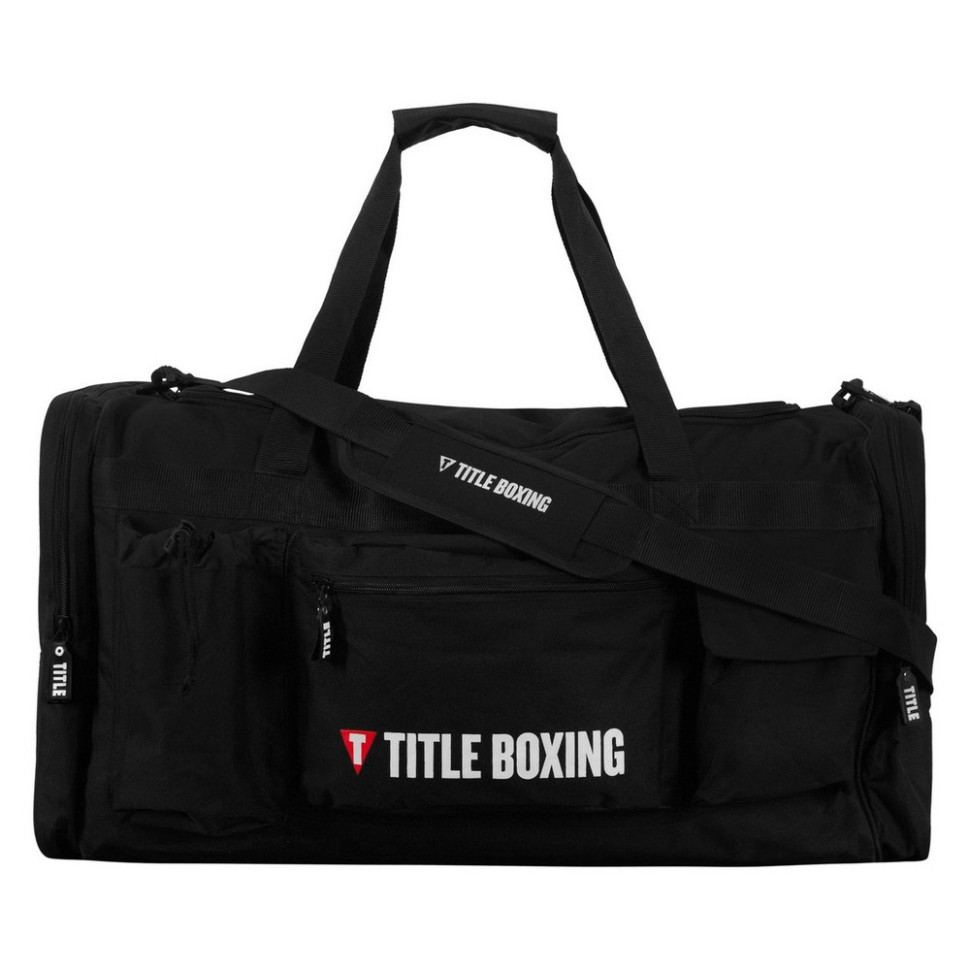 Спортивная сумка Boxing Deluxe Gear Bag TITLE TBAG45 BK/BK, Black 70 л