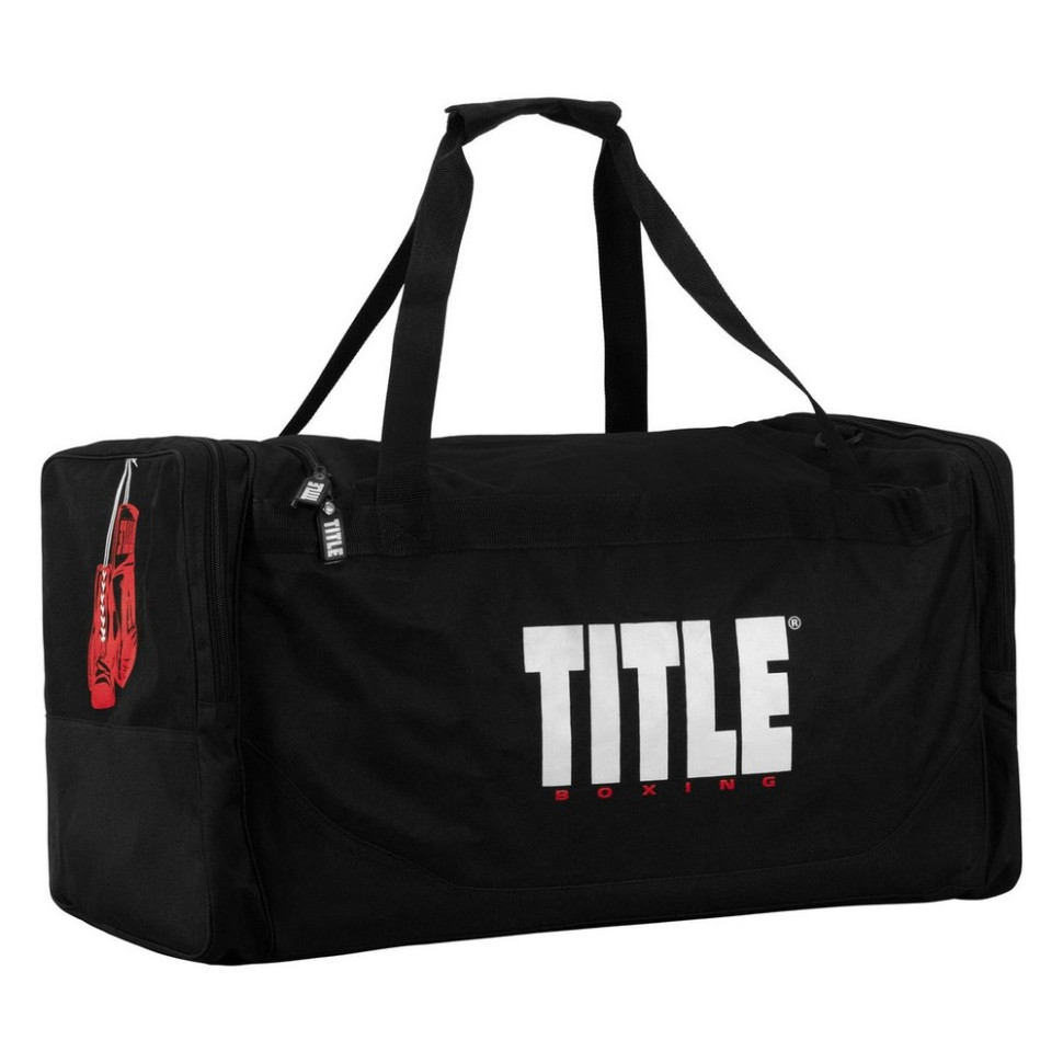 Спортивная сумка Boxing Deluxe Gear Bag TITLE TBAG45 BK/BK, Black 70 л
