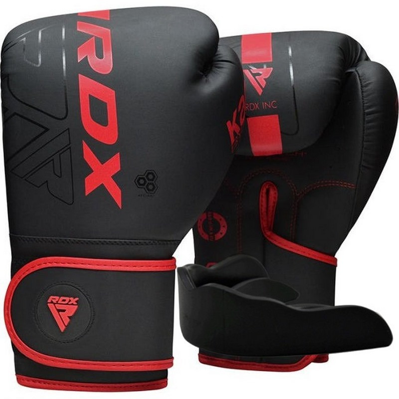 Боксерські рукавиці F6 Matte RDX Inc Limited BGR-F6MR-6OZ 6 унцій (капа в комплекті)