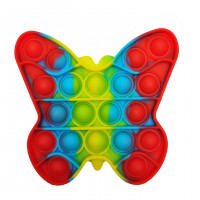 Игрушка-антистресс POP-IT (Поп Ит) "Бабочка" PPT-B(Multicolor) Разноцветный