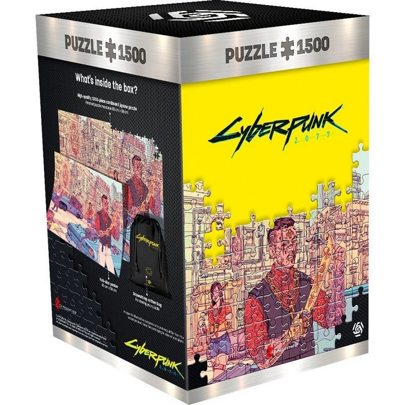Пазл классический Cyberpunk 2077: Valentinos puzzles GoodLoot 5908305231141, 1500 элементов