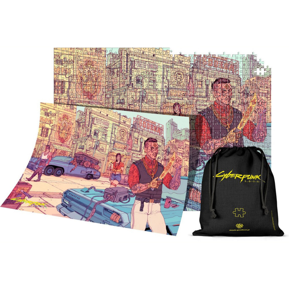 Пазл классический Cyberpunk 2077: Valentinos puzzles GoodLoot 5908305231141, 1500 элементов