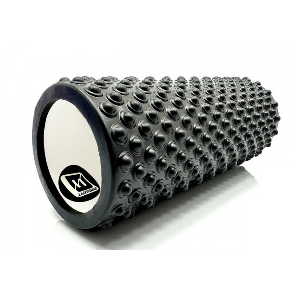 Масажний ролик Grid Roller Light EasyFit EF-2016-BK 33 см, Чорний