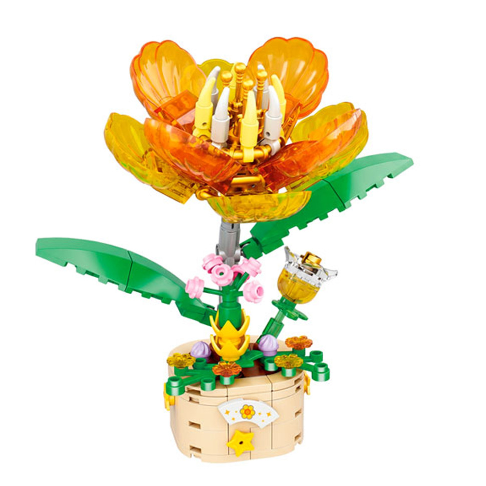 Дитячий конструктор Plant Flower Collection Bambi 33021, 156 деталей