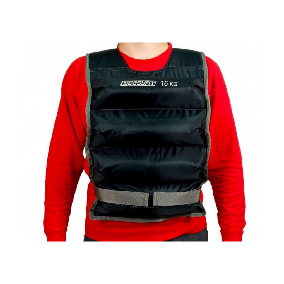 Жилет утяжелительный EasyFit EF-WTVS-016, 16 кг