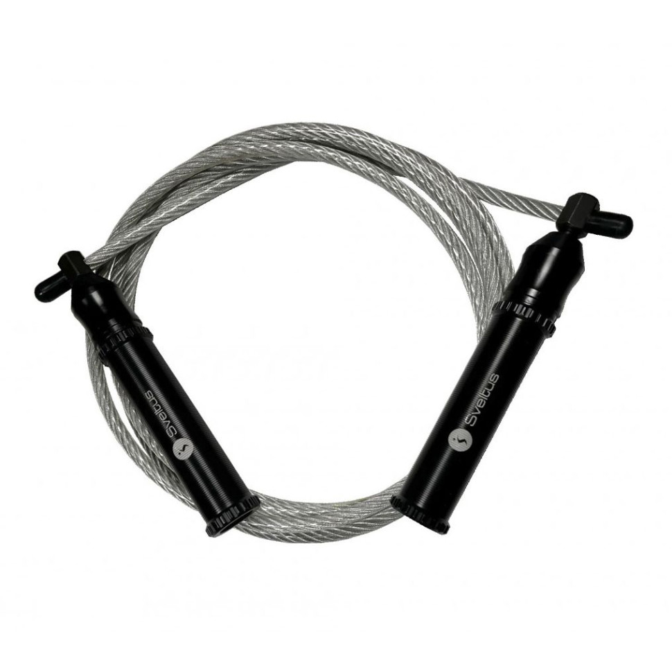 Скакалка обтяжена Heavy Sveltus SLTS-2719 алюміній, сталь, ПВХ, 3 м