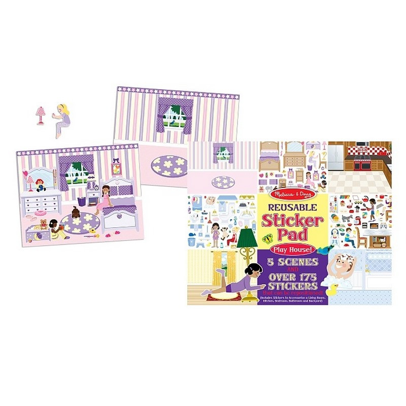 Набор многоразовых наклеек 