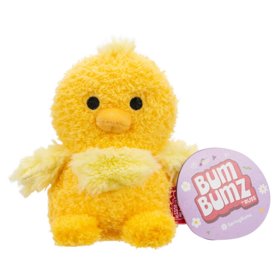 Детская мягкая игрушка Цыпленок Камми SpringBumz BumBumz RBBZ00613, 11 см