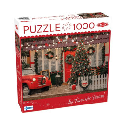 Пазл классический "Рождественское крыльцо" Tactic 59606, 1000 элементов Пазл классический "Рождественское крыльцо" Tactic 59606, 1000 элементов