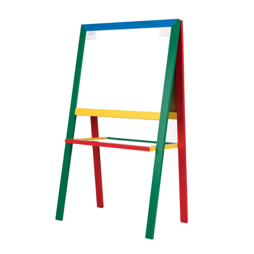 Дошка магнітна для малювання Komarovtoys М 407 крейда, фломастер 