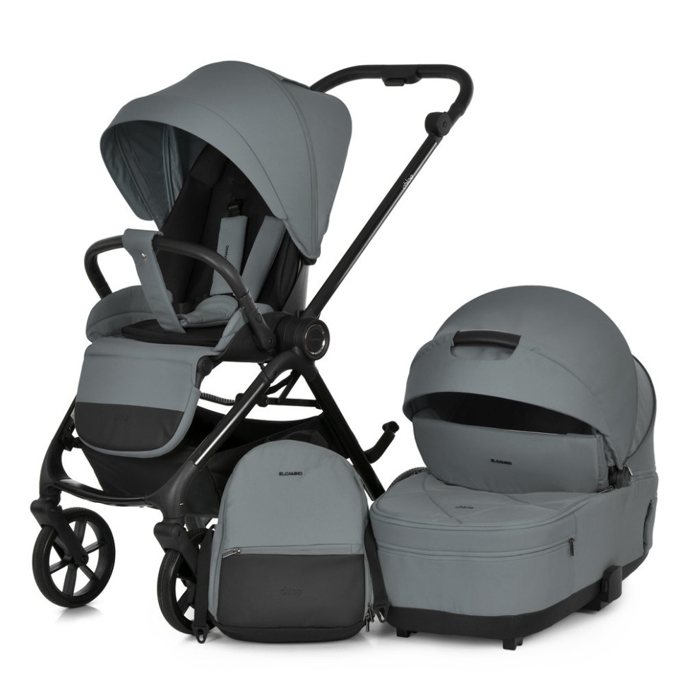 Універсальна коляска 2 в 1 CHLOE El Camino ME 1191-1 Magnet Gray
