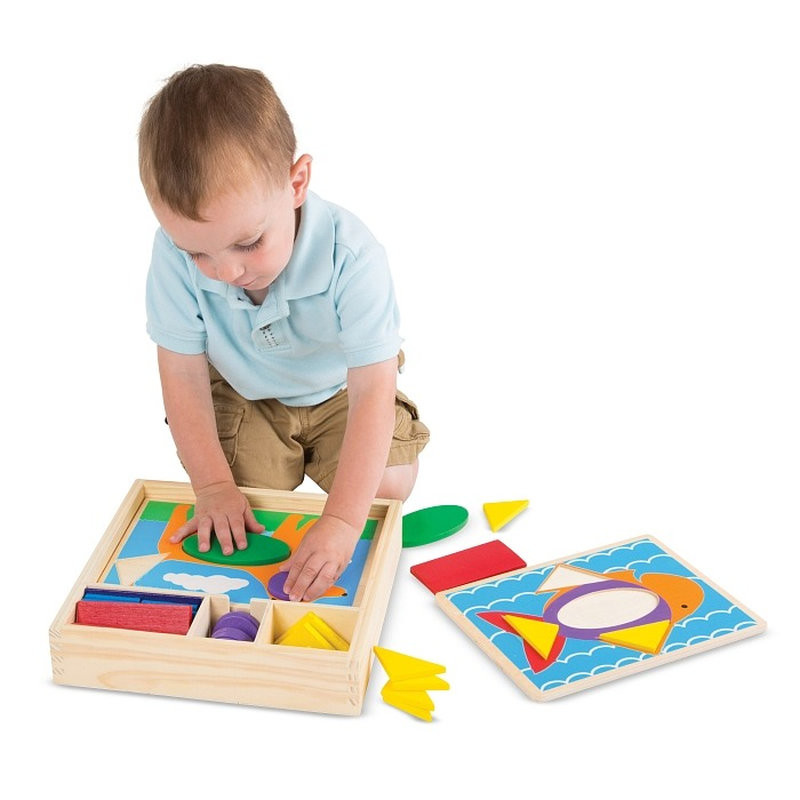 Мозаїка для початківців Melissa&Doug MD528, 35 елементів