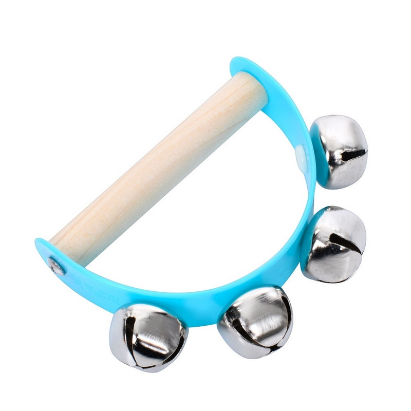 Дерев'яна іграшка Бубонець Bambi MD 0808(Blue) синя, розмір 10 × 6,5 см