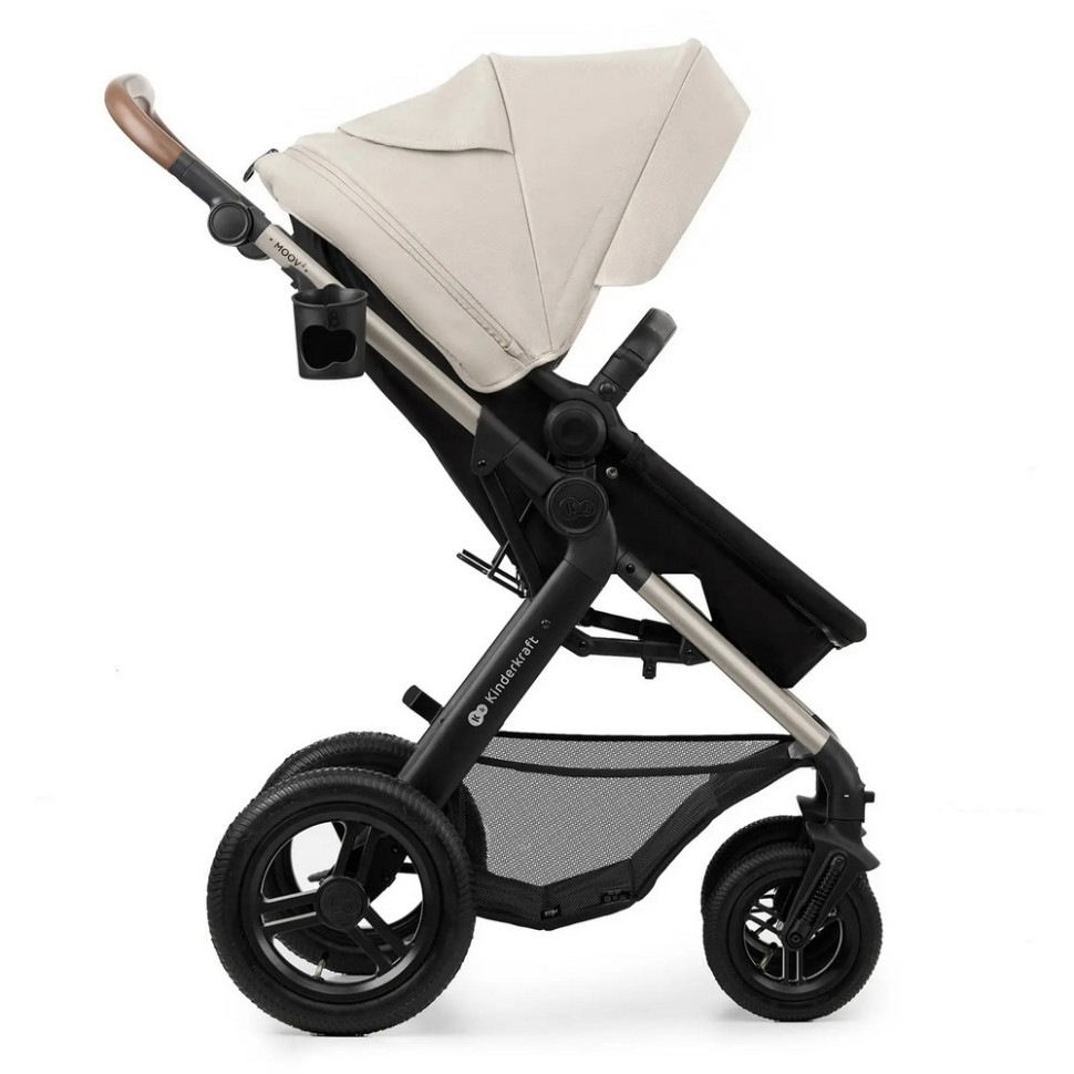 Универсальная коляска 3 в 1 Moov 2 Air Kinderkraft KSMOOV02LGR3000 Light Gray