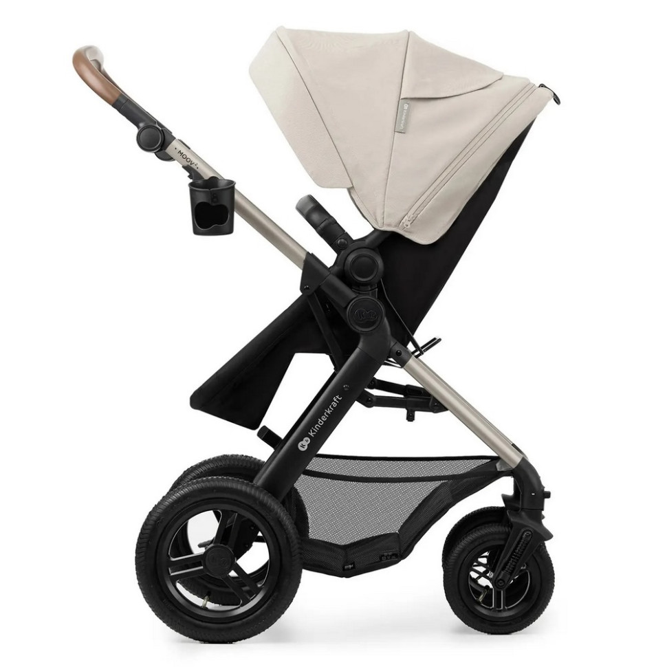 Универсальная коляска 3 в 1 Moov 2 Air Kinderkraft KSMOOV02LGR3000 Light Gray