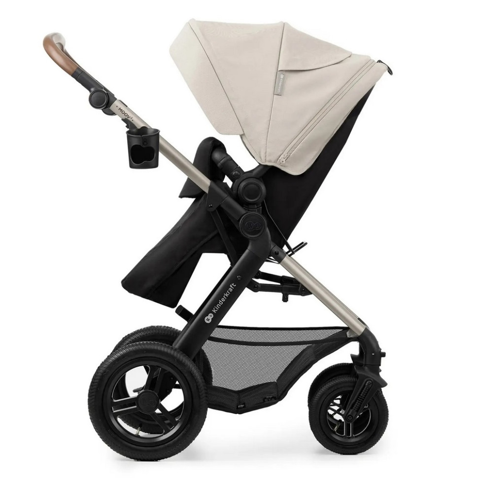 Универсальная коляска 3 в 1 Moov 2 Air Kinderkraft KSMOOV02LGR3000 Light Gray