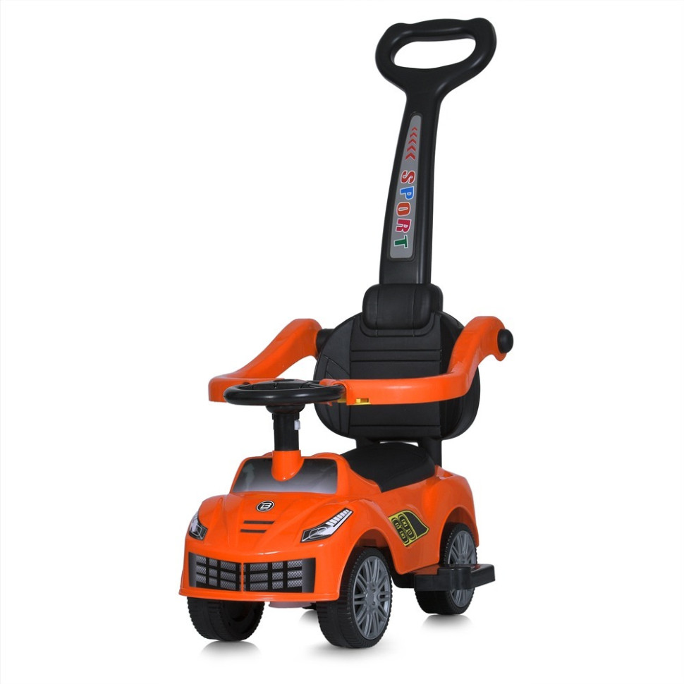 Каталка-толокар 2 в 1 Bambi Racer M 5728L-7 з батьківською ручкою