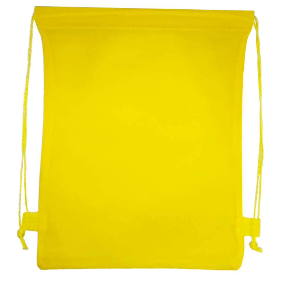 Детская сумка для обуви Bambi MK 3113(Yellow) на затяжке, размер 28х36 см