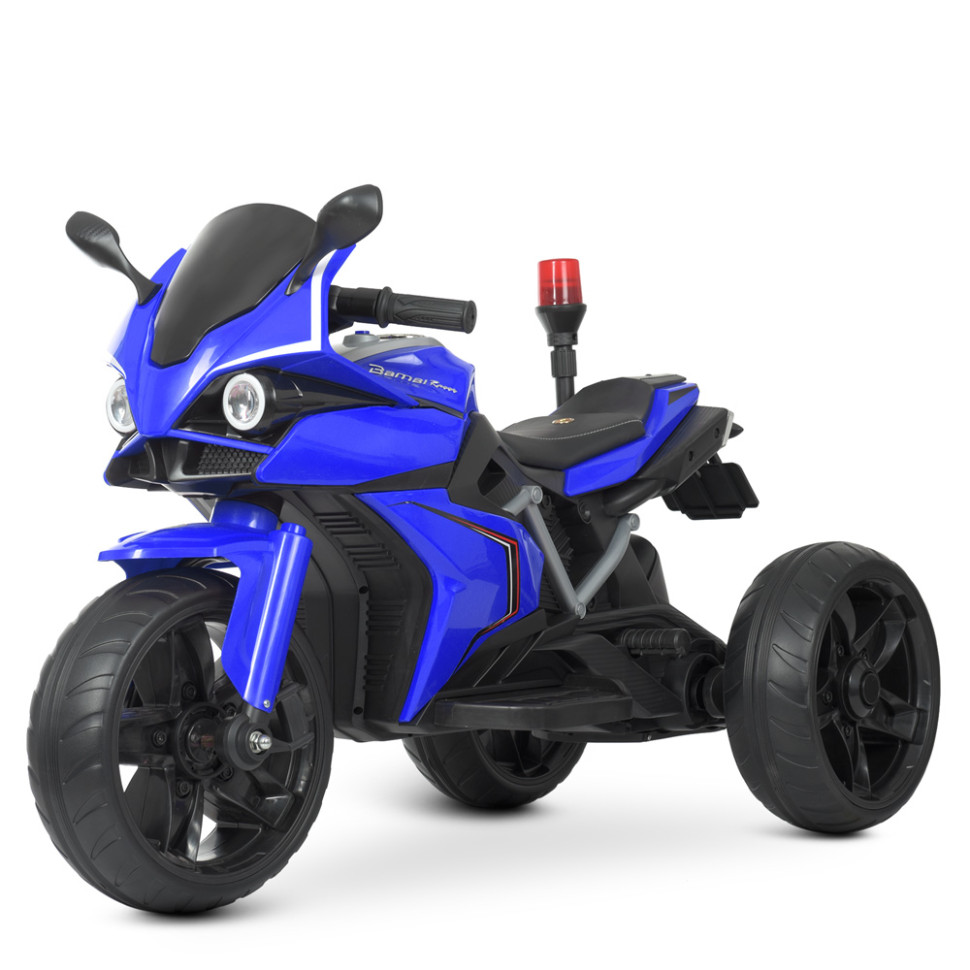 Дитячий електромобіль Мотоцикл Bambi Racer M 4635EBL-4 до 30 кг по цене 6 054 грн.