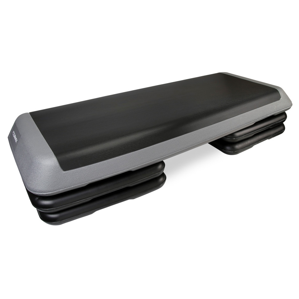 Степ-платформа 3-ступенева Pro Cornix XR-0403 Black/Grey 109 х 41 х 10-20 см