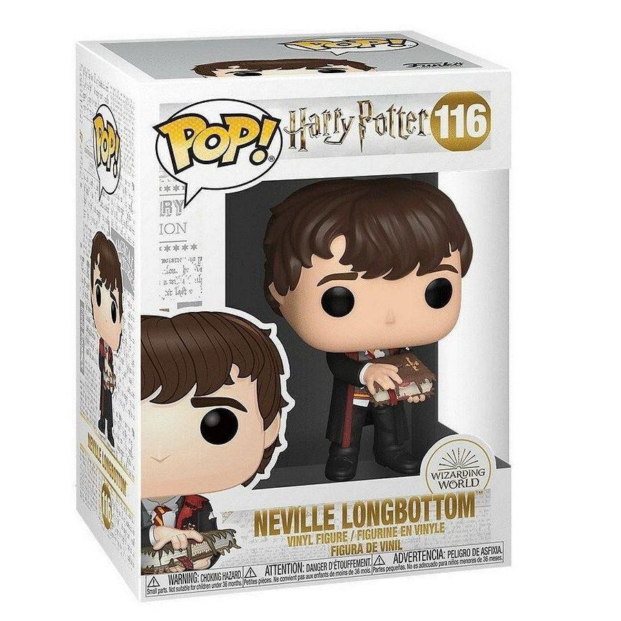 Игровая фигурка Harry Potter: Neville w/Monster Book Funko POP 5908305237426