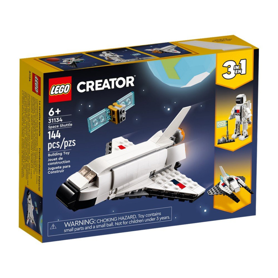 Конструктор детский Космический шаттл LEGO 31134, 144 детали