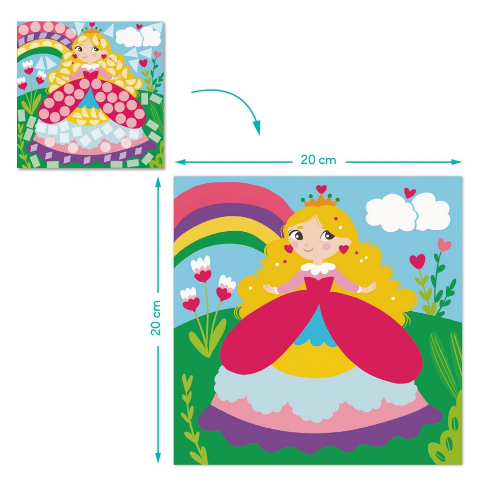 Дитячий набір для творчості мозаїка 