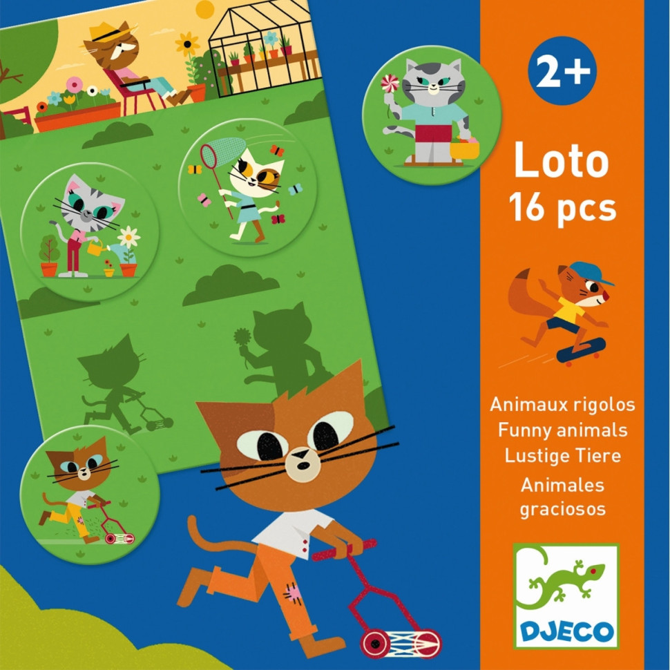 Игра детское лото DJECO DJ08127 