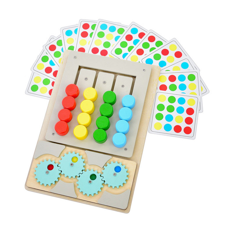 Детская развивающая игрушка-головоломка Bambi MD 0836-1 дерево, 26х18 см