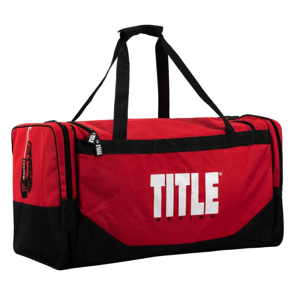 Спортивная сумка Boxing Deluxe Gear Bag TITLE TBAG45 RD/BK, Red 70 л