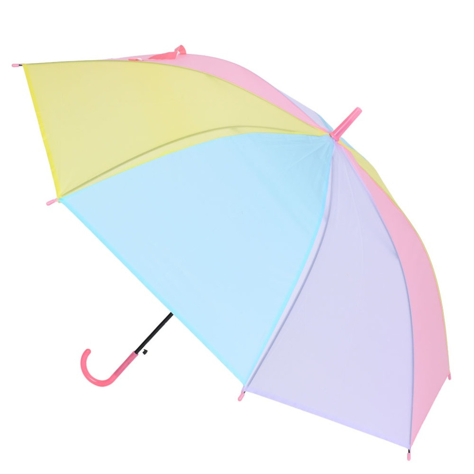 Детский зонт Bambi MK 5795(Pink), длина 70,5 см, трость 64,5 см, диаметр 93 см, спица 53 см