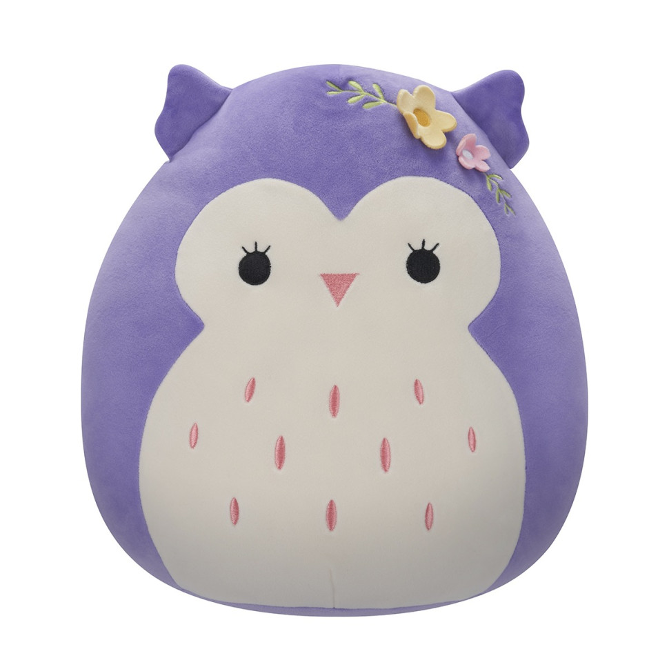 Мягкая игрушка Сова Холли Squishmallows SQER00911, 30 см