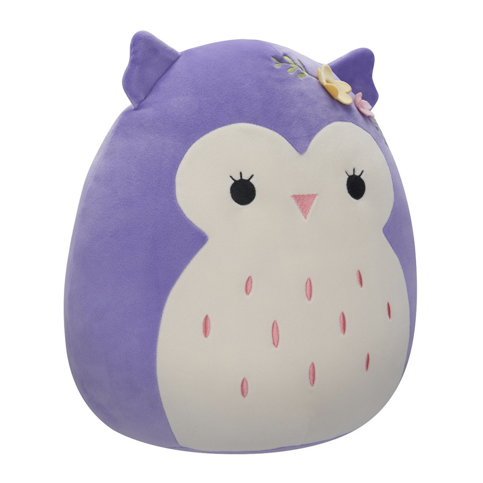 Мягкая игрушка Сова Холли Squishmallows SQER00911, 30 см
