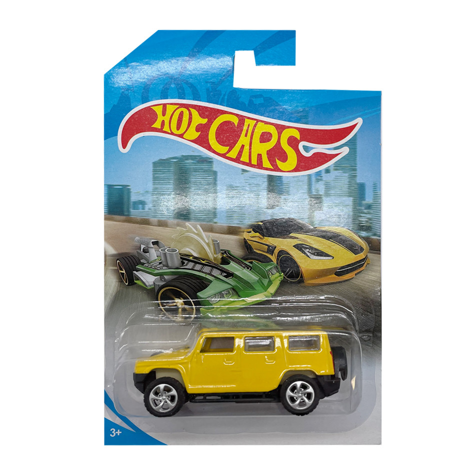 Машинка игровая металлическая Hot cars Bambi 324-320-1 масштаб 1:64