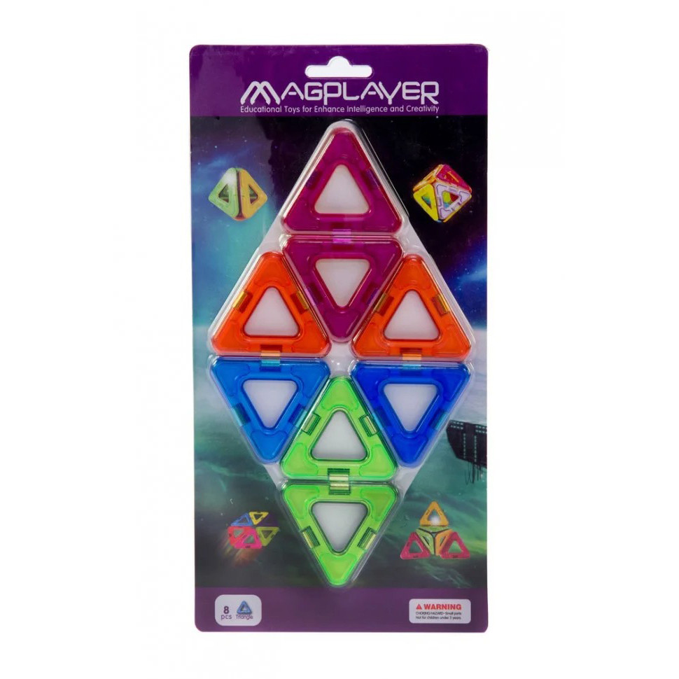 Конструктор Magplayer додатковий набір 8 ел. MPC-8