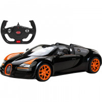Машинка на радіоуправлінні Bugatti Grand Sport Vitesse Rastar 70460(Black) чорний, 1:14