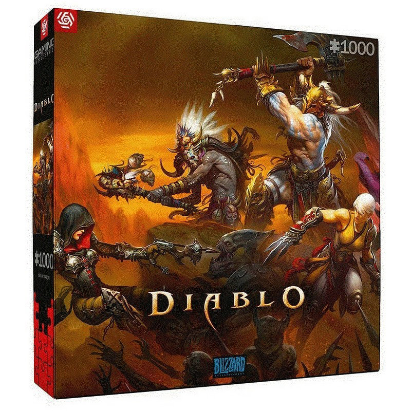 Пазл классический Diablo Heroes Battle Puzzles GoodLoot 5908305235415, 1000 элементов