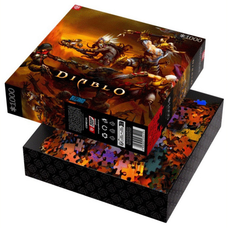 Пазл классический Diablo Heroes Battle Puzzles GoodLoot 5908305235415, 1000 элементов