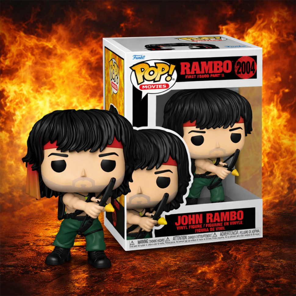 Ігрова фігурка Джон Рембо з луком FUNKO POP! 90362 серії 