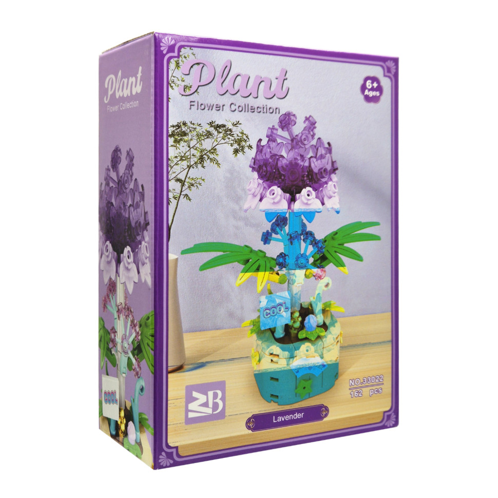 Дитячий конструктор Plant Flower Collection Bambi 33022, 162 деталей