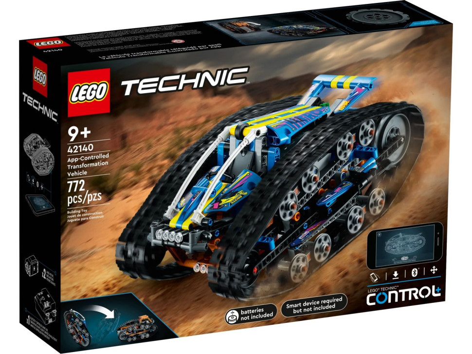 Конструктор LEGO Technic Машина-трансформер на дистанционном управлении 42140