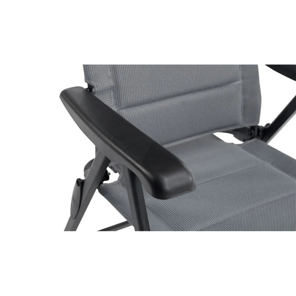 Стілець кемпінговий Kenai Outwell 931614 Grey, розмір 64х75х110 см