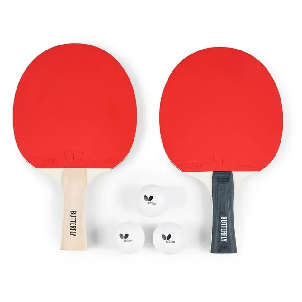 Набір для настільного тенісу Racket Set Easy 2 Bats 3 Balls 6257623202 Butterfly 932197