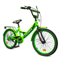 Велосипед детский "Sky" LIKE2BIKE 212005 колёса 20", салатовый, рама сталь, со звонком